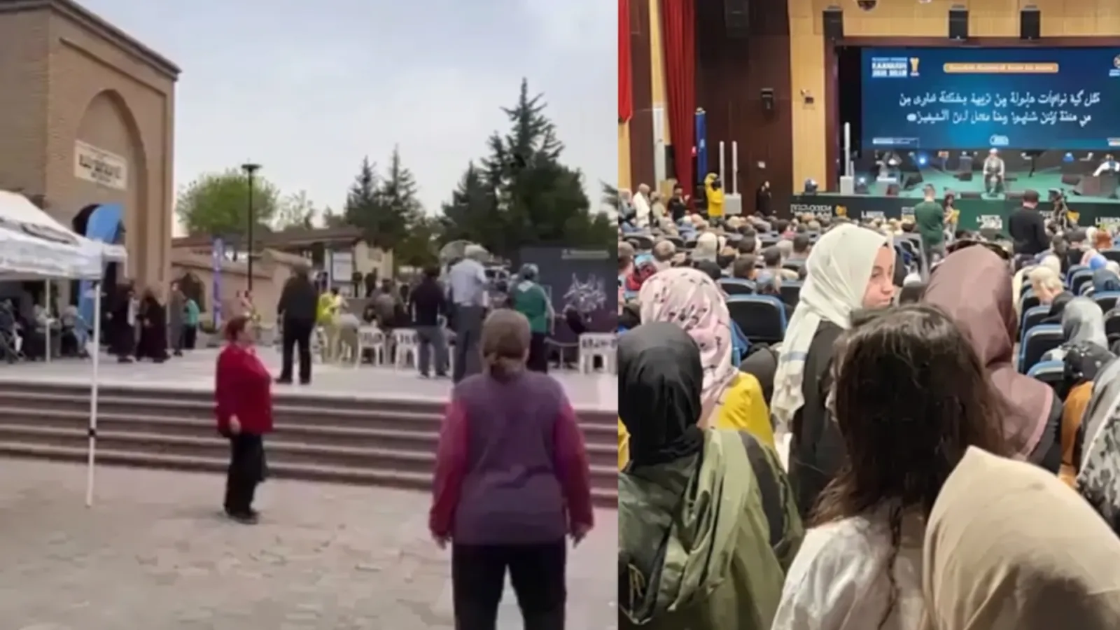 Nakşibendilerin etkinliğinde Türk Bayrağı ve Atatürk resmi indirildi iddiasına takipsizlik