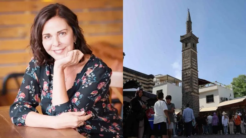 Oyuncu Lale Mansur'dan Diyarbakır’da 'Dört Ayaklı Minare' tepkisi: Böyle bir şeyi kim uydurdu?