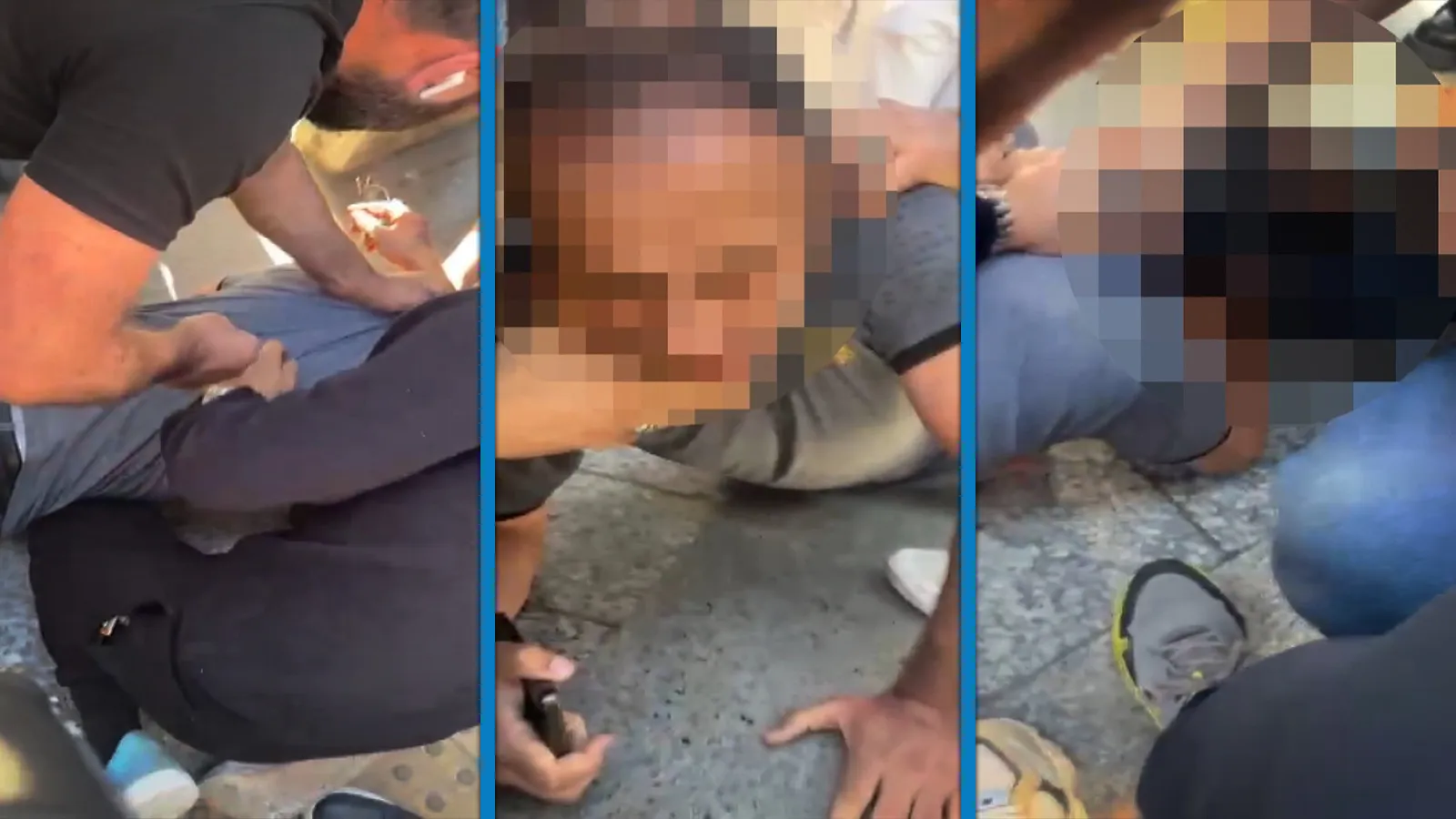 Eyüpsultan'da tramvayda taciz iddiası; darbedilen şüpheli polise teslim edildi