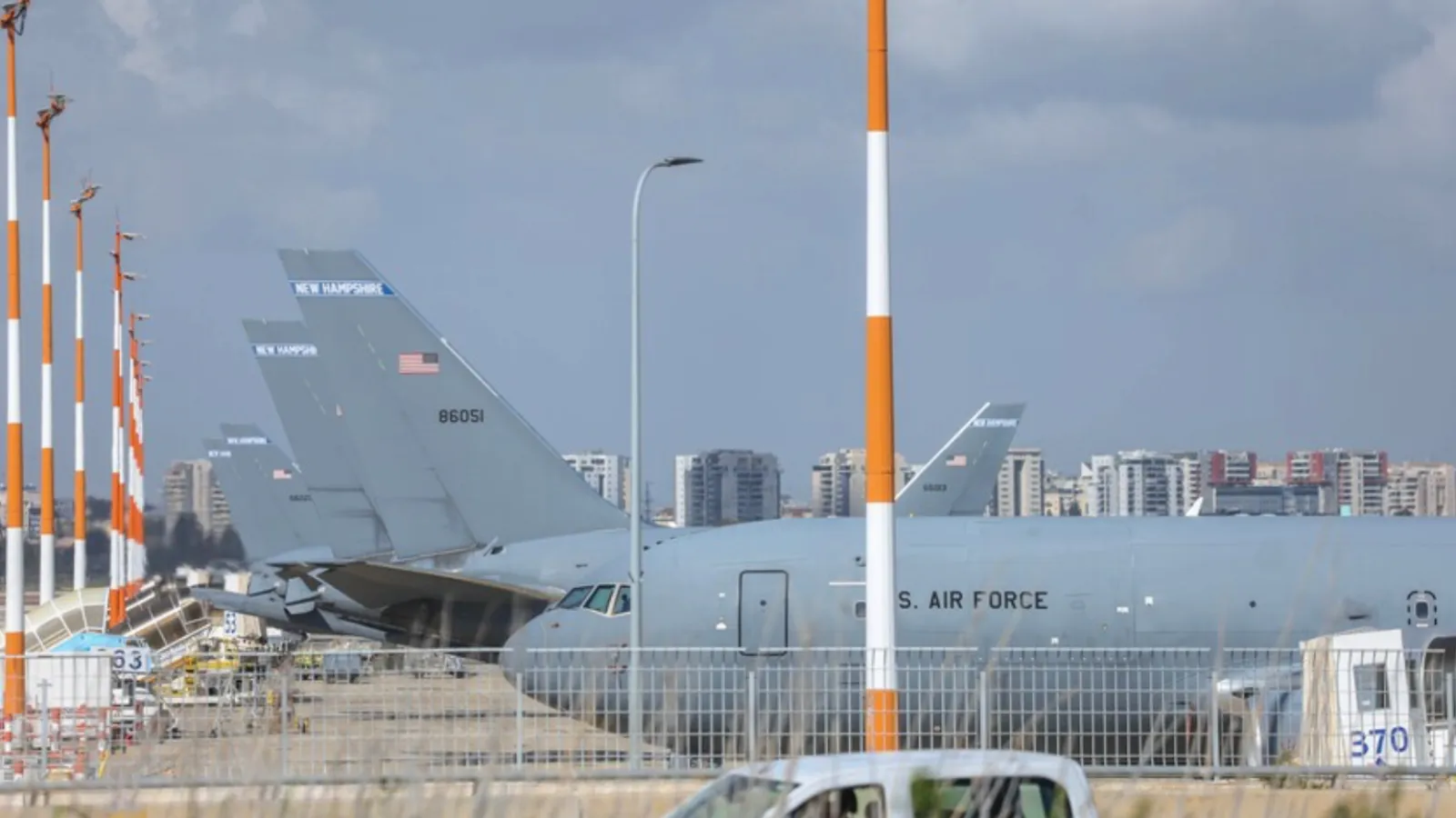 İsrail basını: ABD, Ben Gurion Havalimanı'nda konuşlu yakıt ikmal uçak sayısını azaltıyor