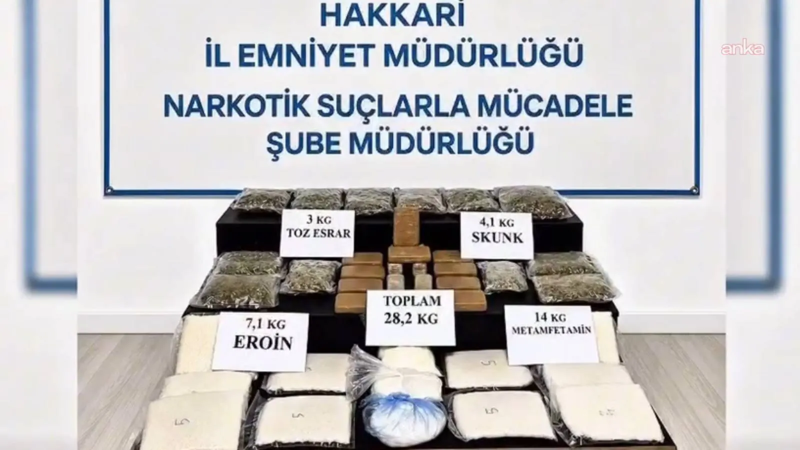 Yüksekova'da görevli doktor 28,2 kilogram uyuşturucuyla yakalandı