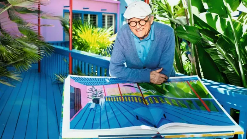 Güzelin ölümsüz, ölümün güzel dili: David Hockney