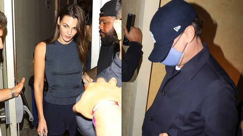 Leonardo DiCaprio ve kız arkadaşı Vittoria Ceretti Dünya Kupası kutlamasında