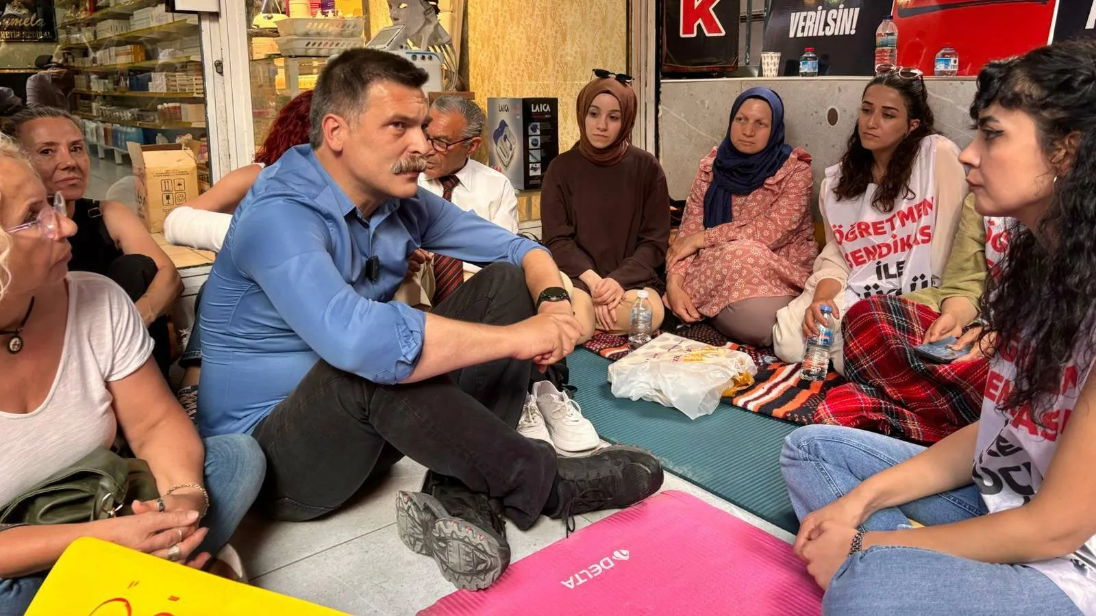 TİP lideri Baş'tan açlık grevindeki öğretmenlere destek: Memleketin geleceği için direniyorlar