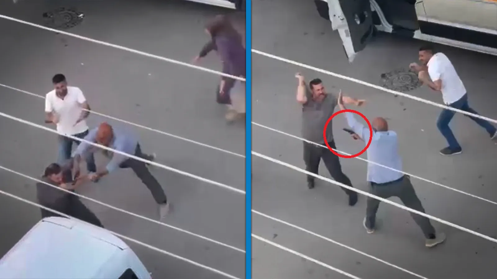 'Park yeri' kavgasında kurusıkı tabanca ateşlendi; 2 tutuklama
