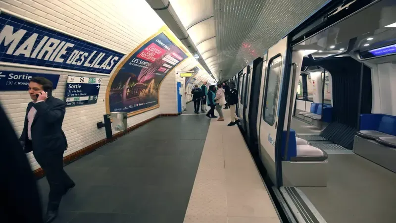 "Bir sinema perdesi de değil": Paris metrosunda TV taşıyan yolcuya 150 Euro ceza verildi