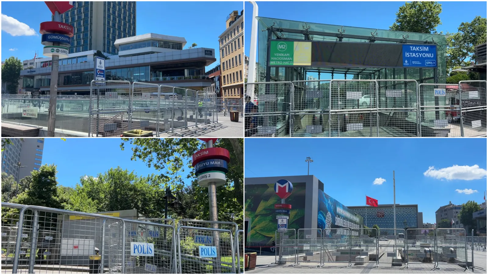Trans Onur Yürüyüşü öncesi Taksim Metro İstasyonu ve Kabataş füniküler hattı kapatıldı
