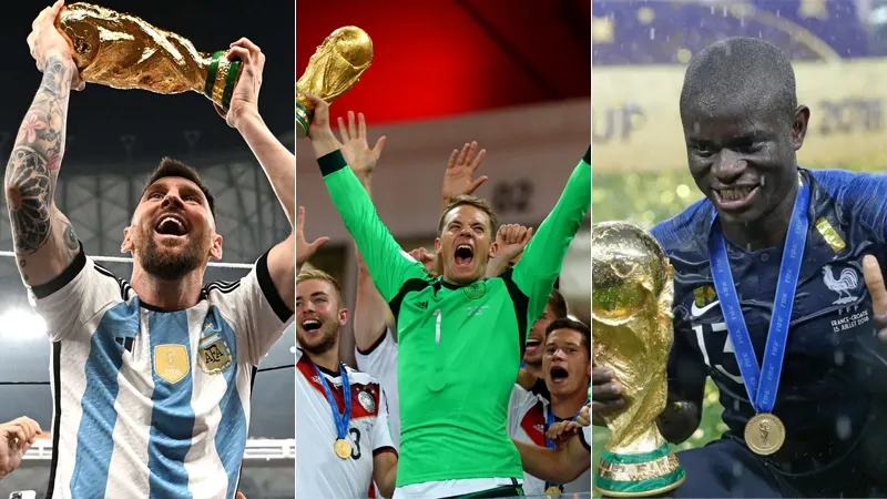 22 futbolcu Dünya Kupası sevinci yaşadı