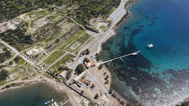 Bakan Ersoy'dan Knidos açıklaması: Tarihi dokuyu koruyan önemli bir düzenlemeyi tamamladık