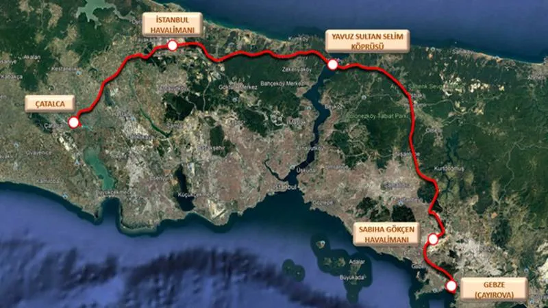 İstanbul Kuzey Demiryolu Geçişi Projesi için 750 milyon dolarlık finansman