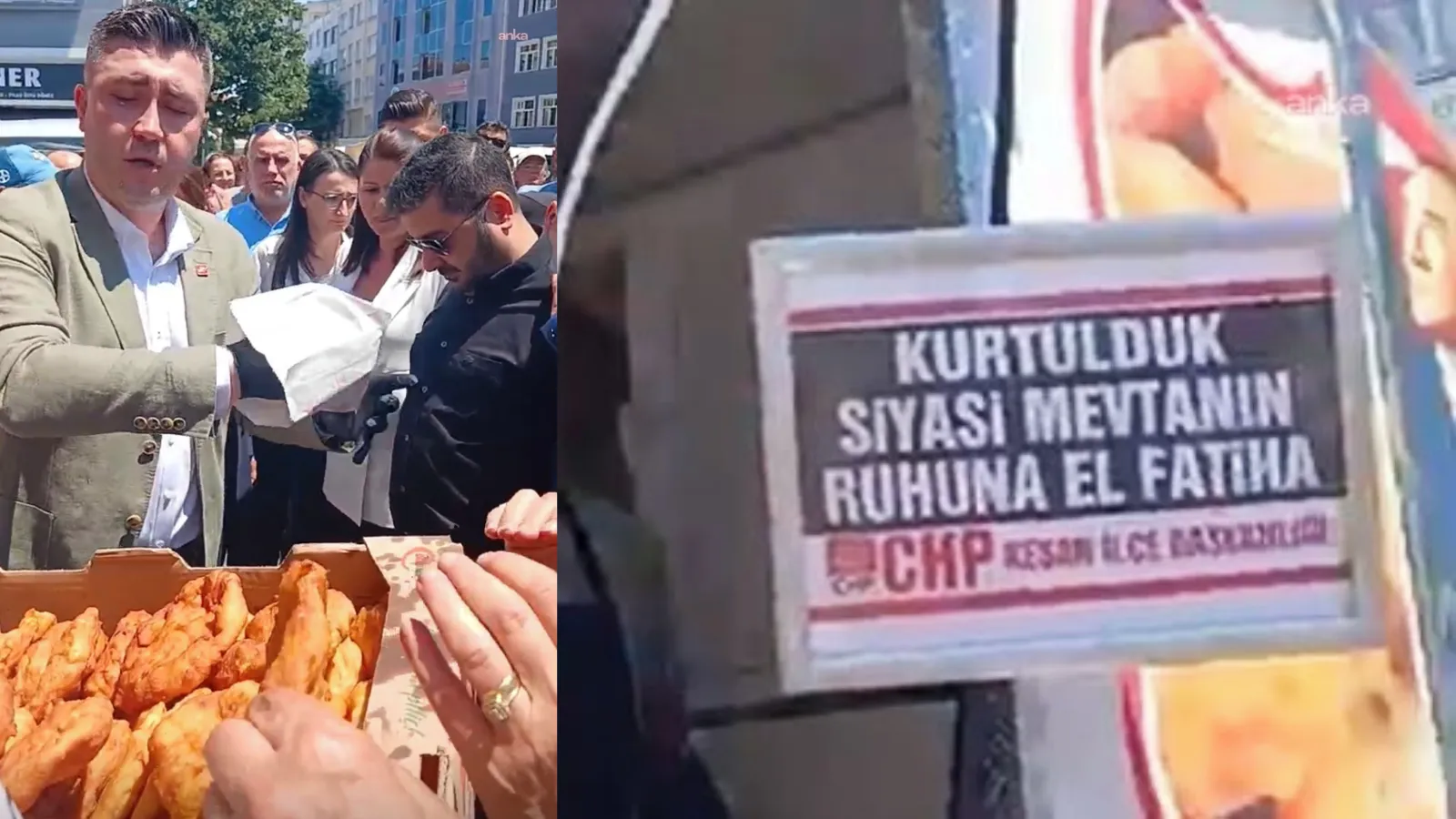 CHP'den AKP'ye geçen Keşan Belediye Başkanı Özcan'a tepki lokması: Kurtulduk, siyasi mevtanın ruhuna El Fatiha