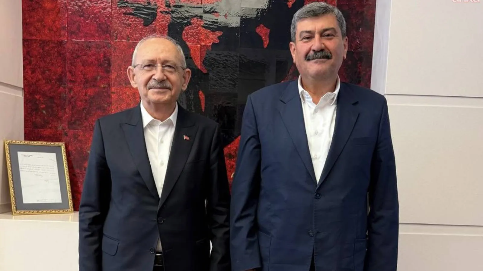 Toroslar Belediye Başkanı Abdurrahman Yıldız'dan Kemal Kılıçdaroğlu'na ziyaret