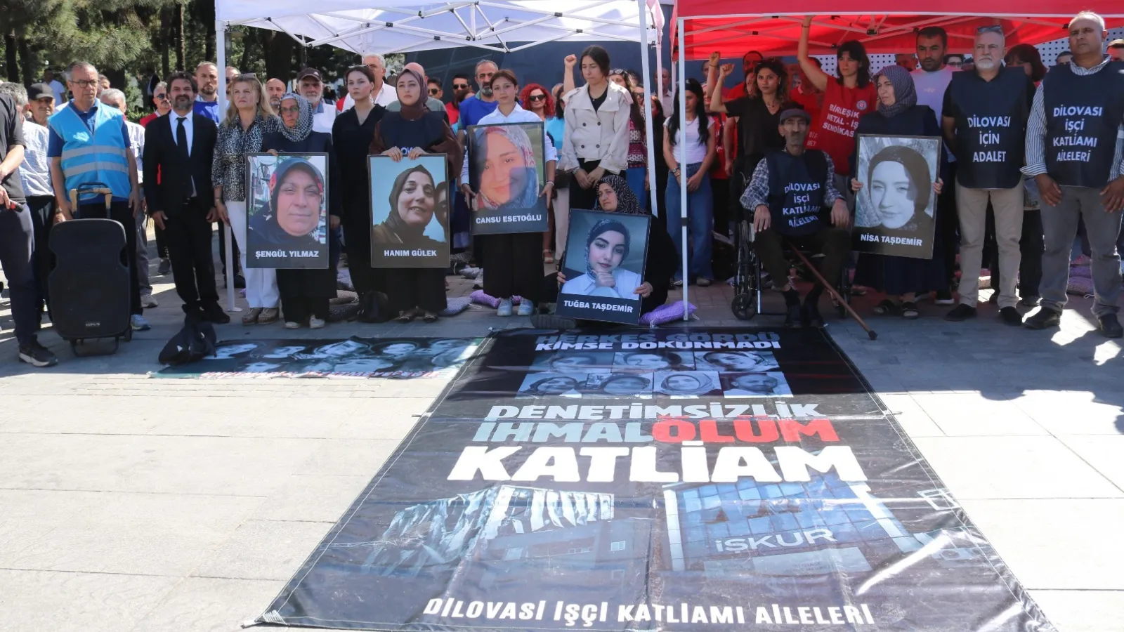 Dilovası’nda Adalet Nöbeti: Meclis araştırma komisyonu kurulsun, kamu görevlileri yargılansın!