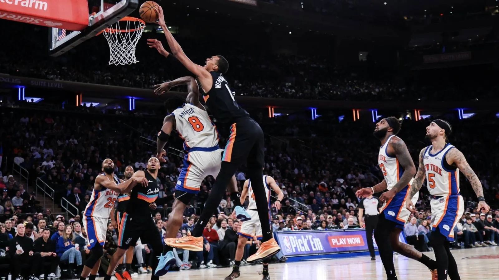 New York Knicks - San Antonio Spurs maçında dudak uçuklatan bilet fiyatı: 133 bin dolar!