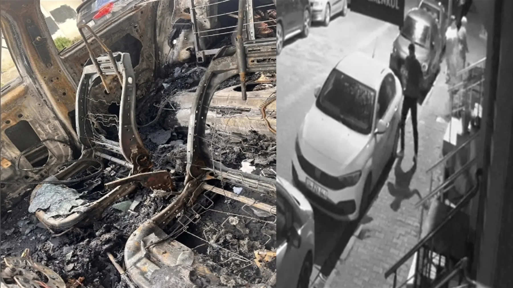 Esenyurt'ta tartıştığı eniştesi tarafından otomobili yakıldı: Beni de yakacağını söylüyor!