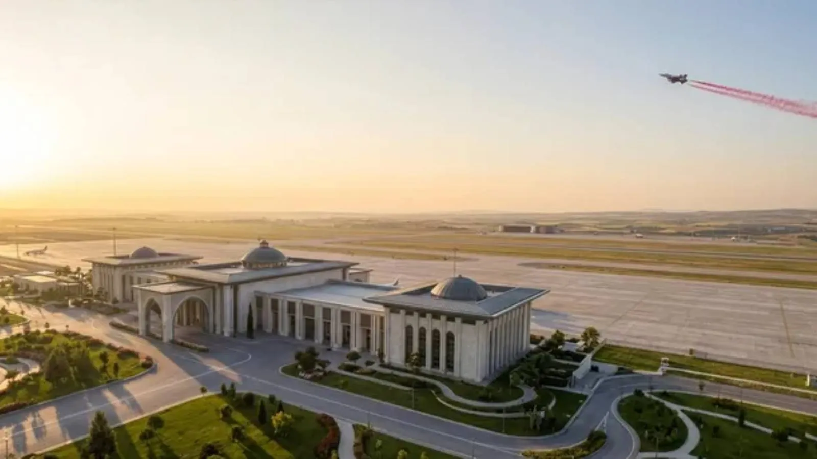 NATO Zirvesi öncesi tartışmalı havalimanı projesi tamamlandı, açılışı Erdoğan yapacak
