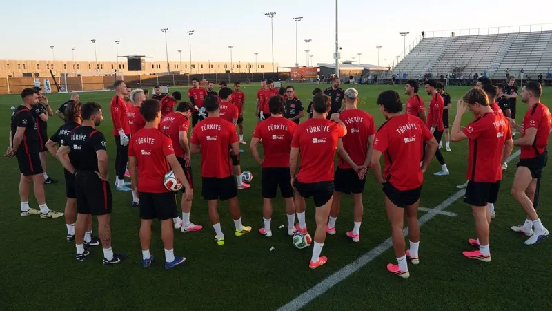 A Milli Futbol Takımı, Arizona'daki son antrenmanını gerçekleştirdi