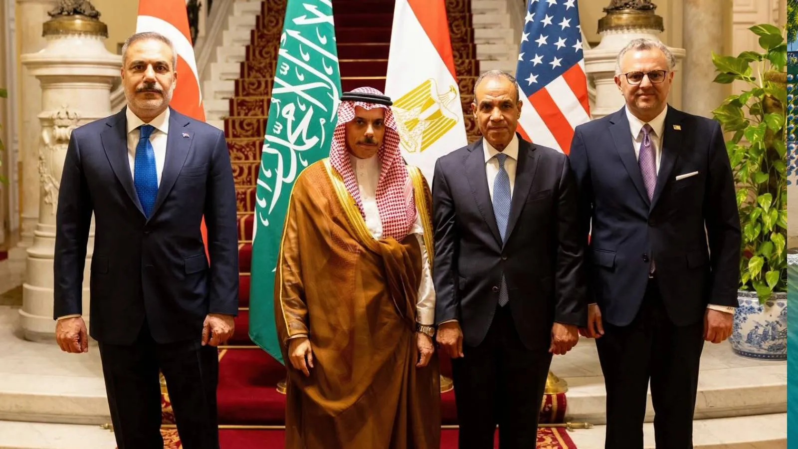 Bakan Fidan, Kahire'de Libya gündemli toplantıya katıldı