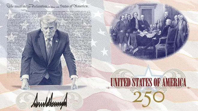 "Vatansever pasaportu": ABD’nin 250. yılı için üzerinde Donald Trump’ın resminin bulunduğu pasaportlar tanıtıldı
