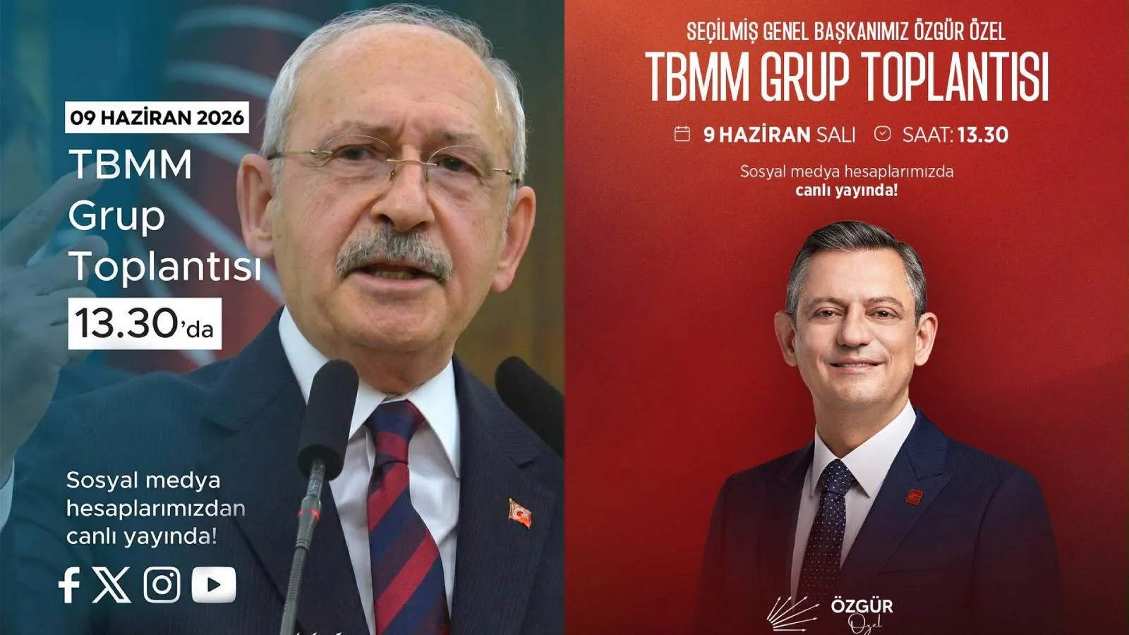 CHP de 'grup toplantısı' çıkmazı: Kılıçdaroğlu'nun da Özel'in de konuşacağı duyuruldu