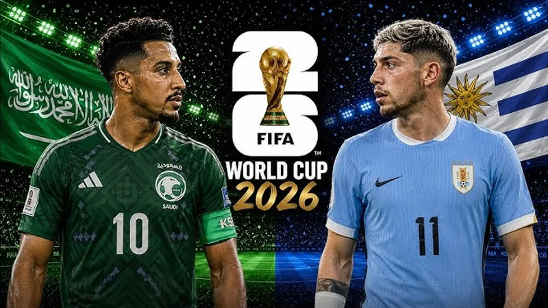 2026 Dünya Kupası | Suudi Arabistan-Uruguay: 0-0 (canlı)