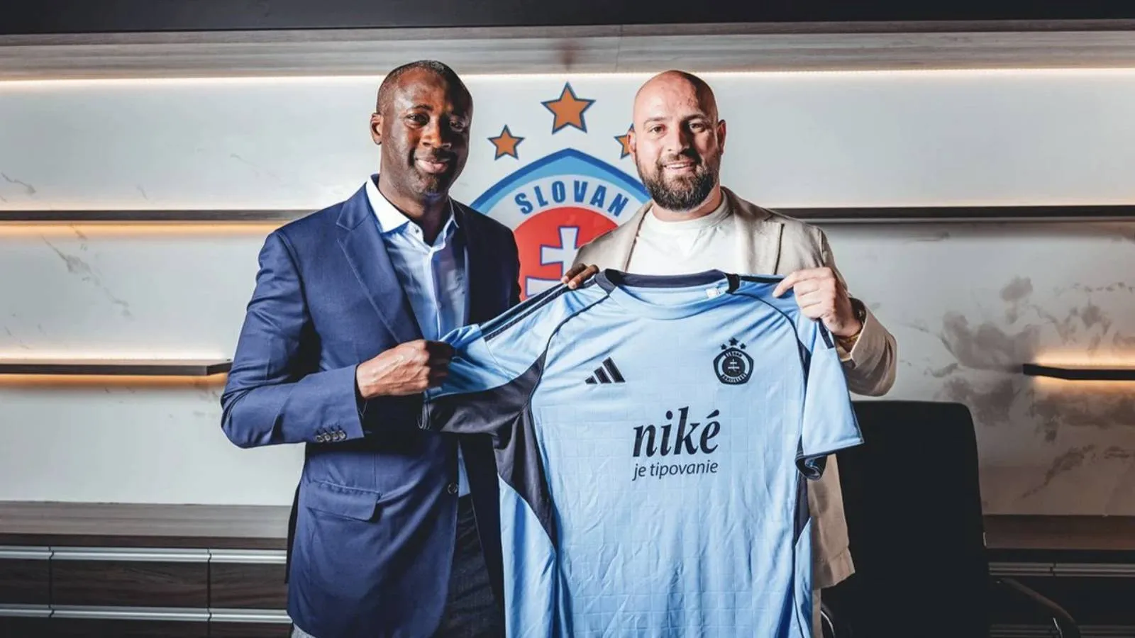 Yaya Toure, Slovan Bratislava'nın yeni teknik direktörü oldu