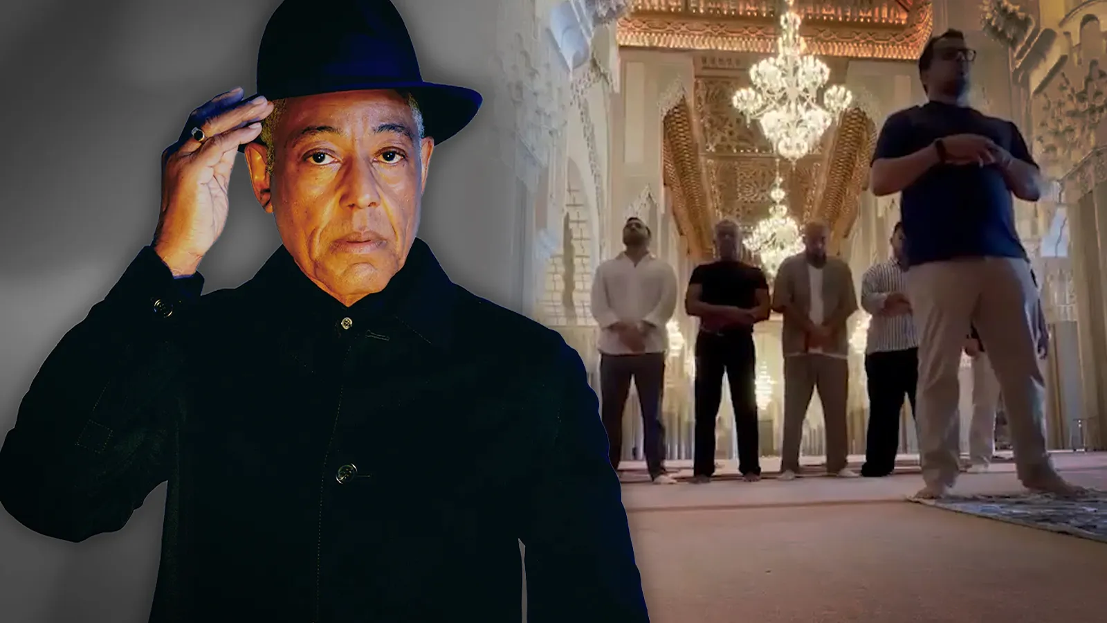 Breaking Bad'in ‘Gustavo Fring'i Giancarlo Esposito camide namaz kıldı, kelime-i şahadet getirdi