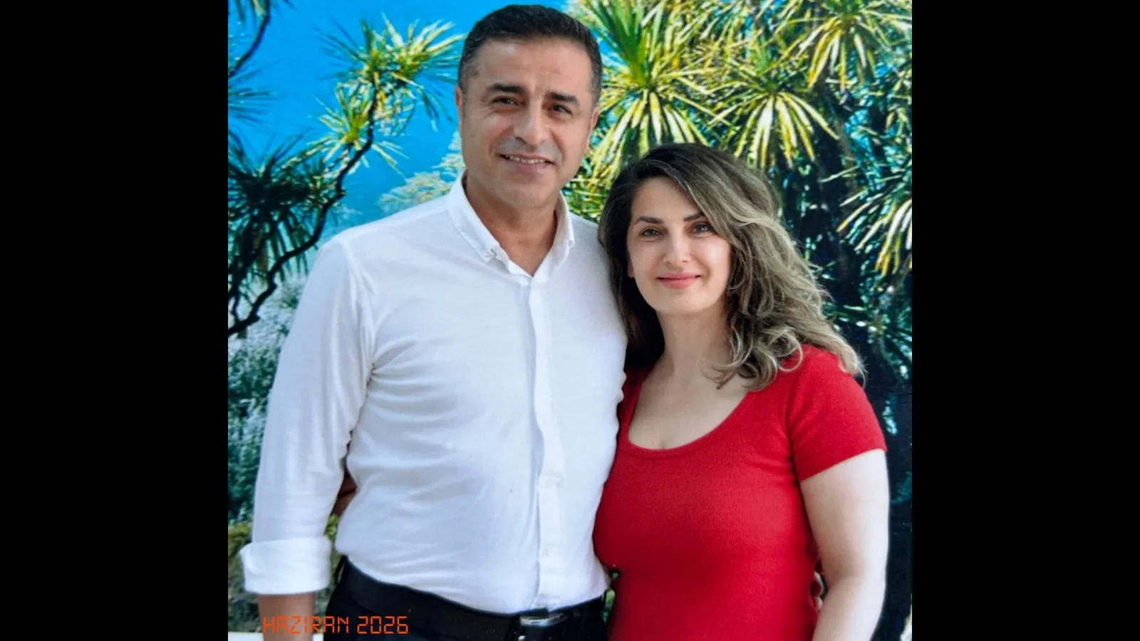 Başak Demirtaş, Selahattin Demirtaş'ın son halini paylaştı: Edirne'den sıcak selamlar...