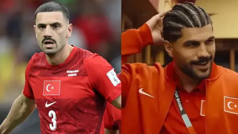 Merih Demiral ve Eren Elmalı'dan imaj değişikliği