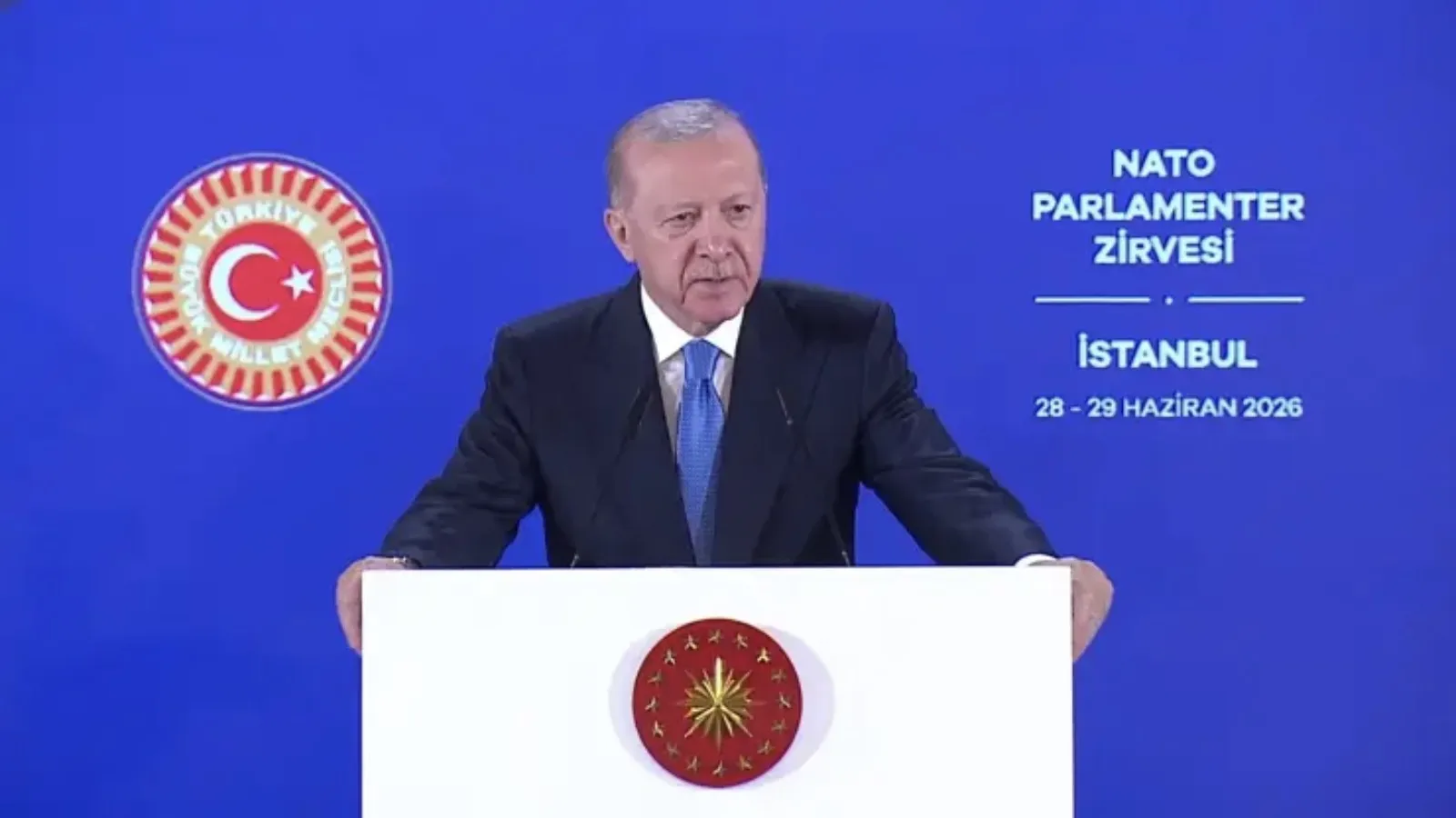 Erdoğan: Savaşlar güvenliğimizi yeniden şekillendiriyor; halklarımızın bizden talebi barış içinde yaşamasını sağlayacak koşulların oluşturulması