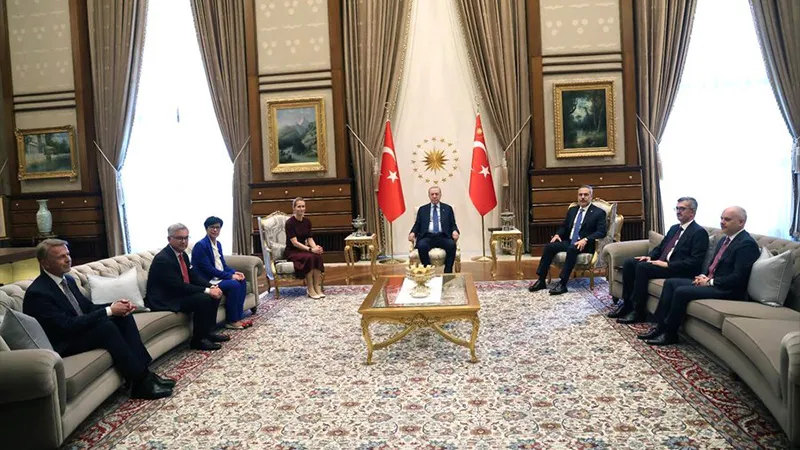 Erdoğan ile görüşen AB Yüksek Temsilcisi Kaja Kallas: Türkiye, güvenlik, göç ve enerji alanlarında kilit bir ortak; NATO’nun doğu kanadının korunmasına önemli bir katkı sağlıyor