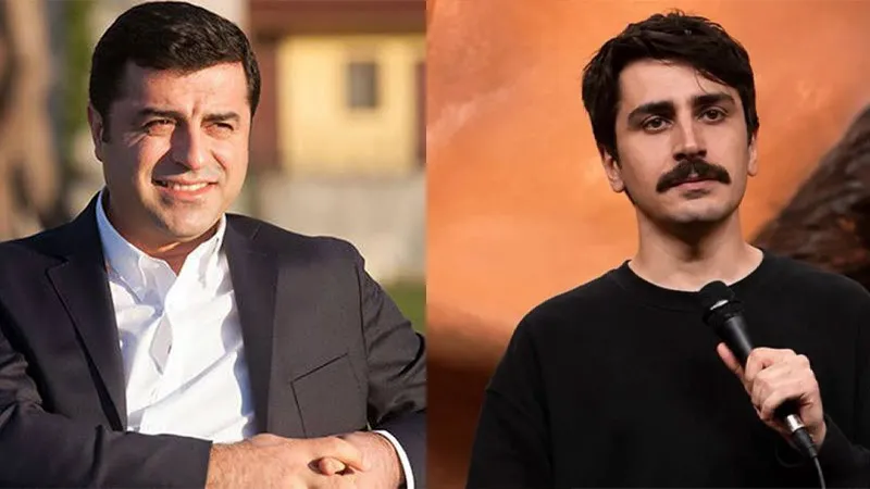Selahattin Demirtaş: Siyasi mizah yapan Deniz Göktaş benim koltuğuma mı göz dikmiş; o girerse ben çıkarım, hapishaneler aynı anda böyle iki mahpusu kaldıramaz!