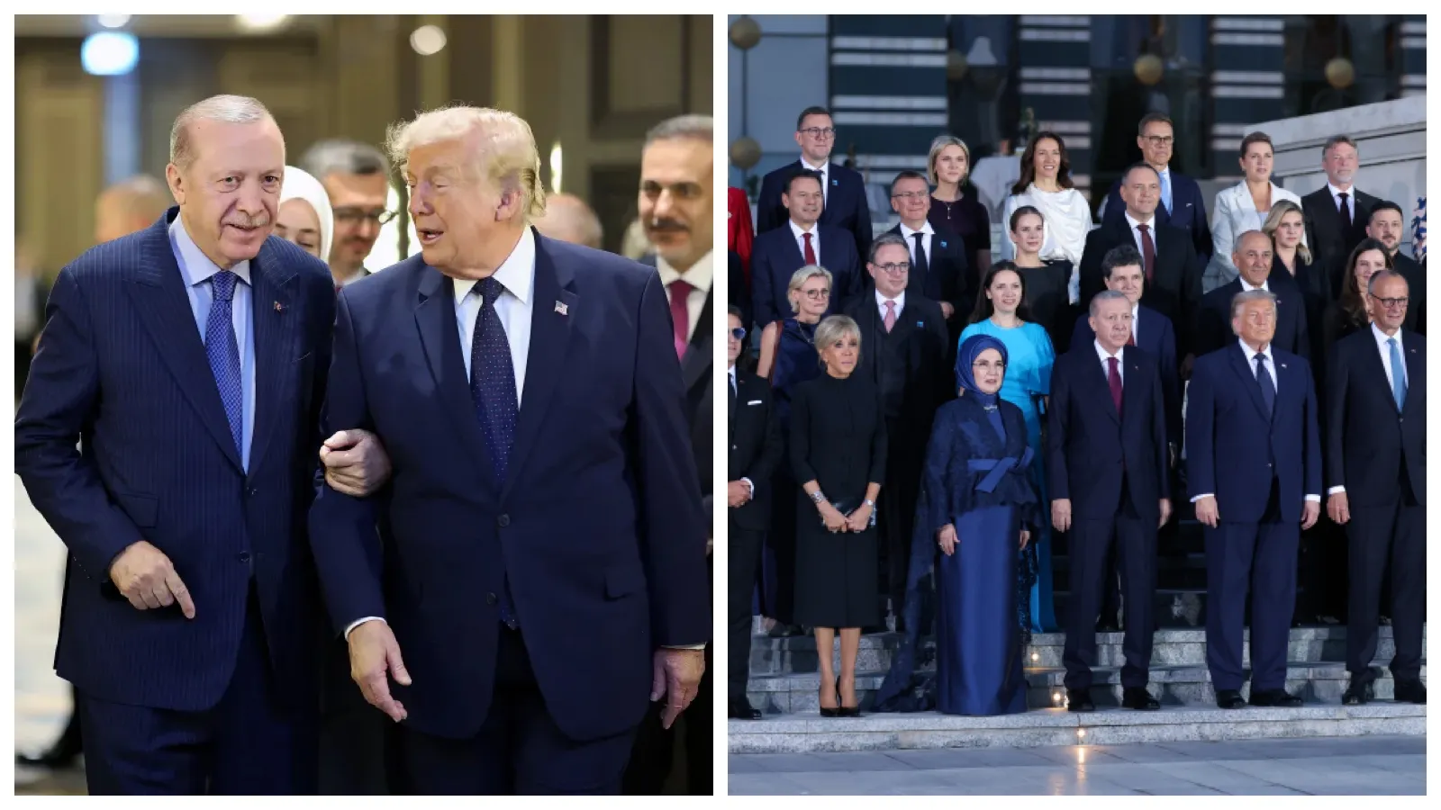 NATO Zirvesi'nin ilk günü dünya basınında: Trump-Erdoğan arasında "alışılmışın dışında" yakınlık; Avrupalı müttefikler ve Trump gerilimi