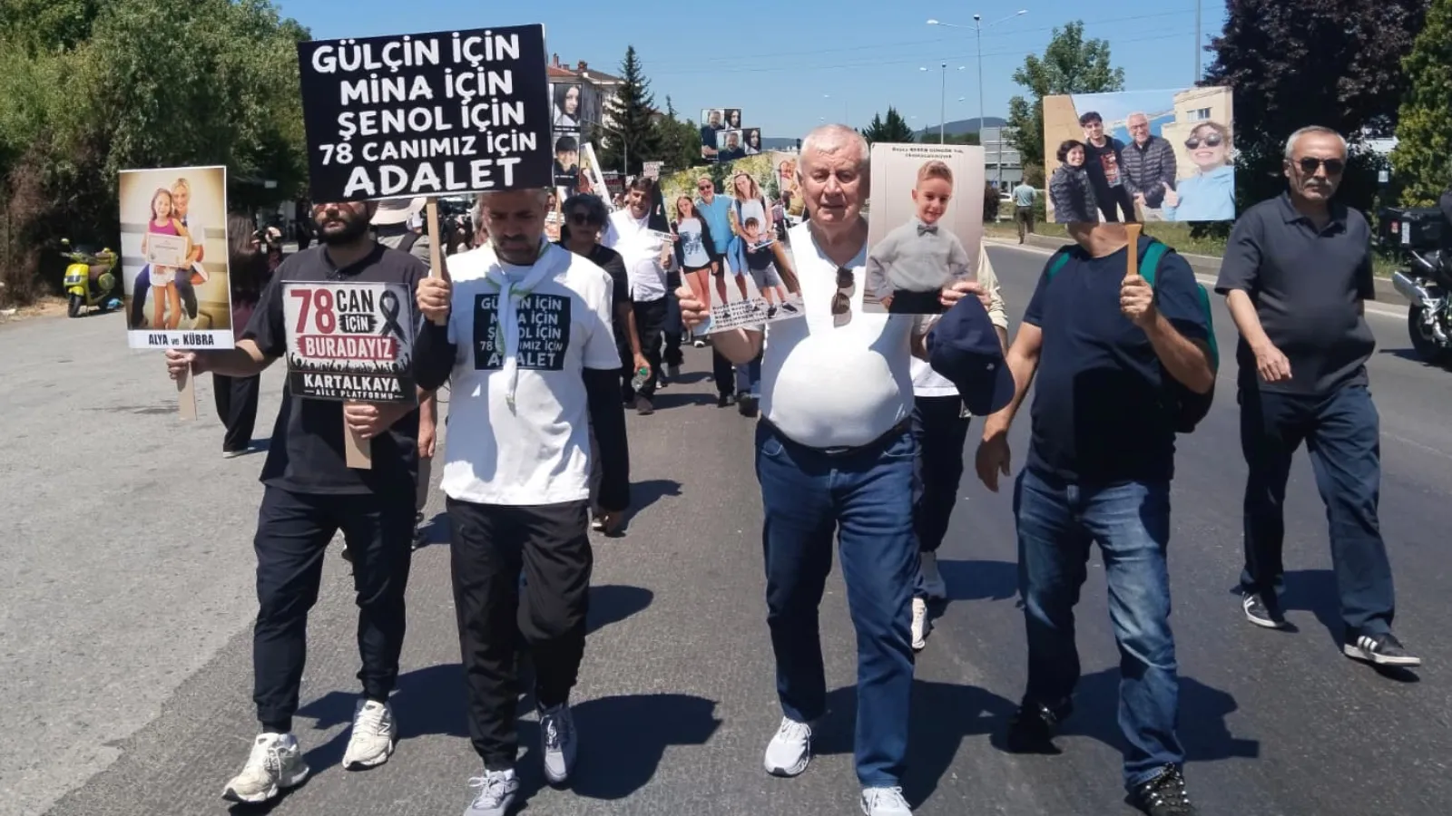 Bolu'dan başlayan 186 kilometrelik '78 Can İçin Adalet Yürüyüşü' bugün Ankara'da tamamlanacak