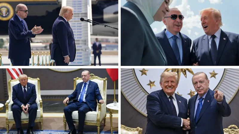 Erdoğan karşıladı, hatıra fotoğrafı çektirdi: Trump, 36. NATO Zirvesi için Ankara'da