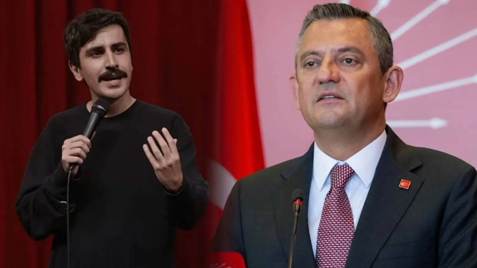 Özgür Özel, komedyen Deniz Göktaş'ı cezaevinde ziyaret etti