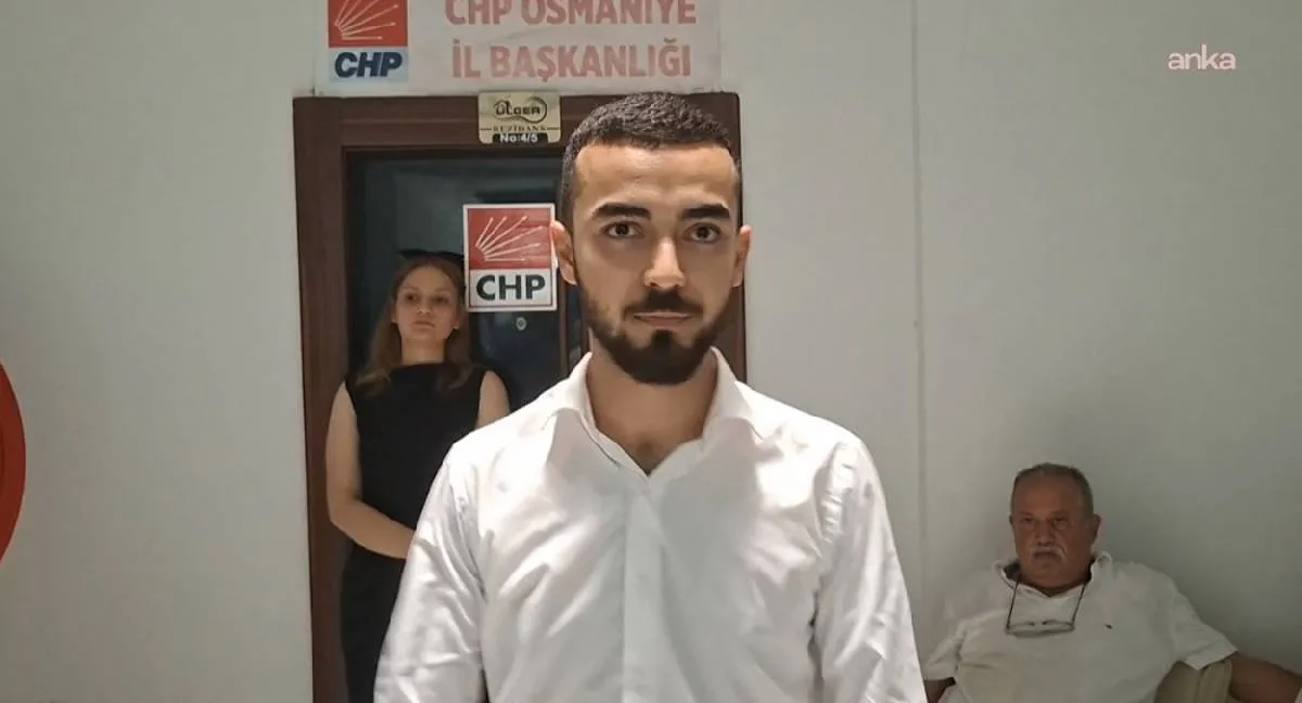 CHP Osmaniye Merkez İlçe Gençlik Kolları Başkanı Eren'e saldırı: Tedavi altına alındı