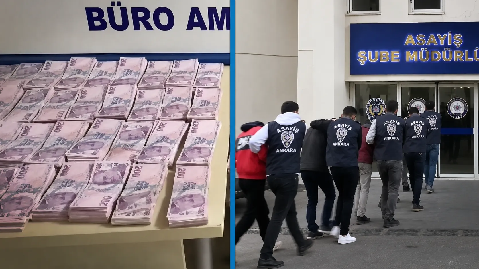 Başkentte 2 milyon liralık gasp!