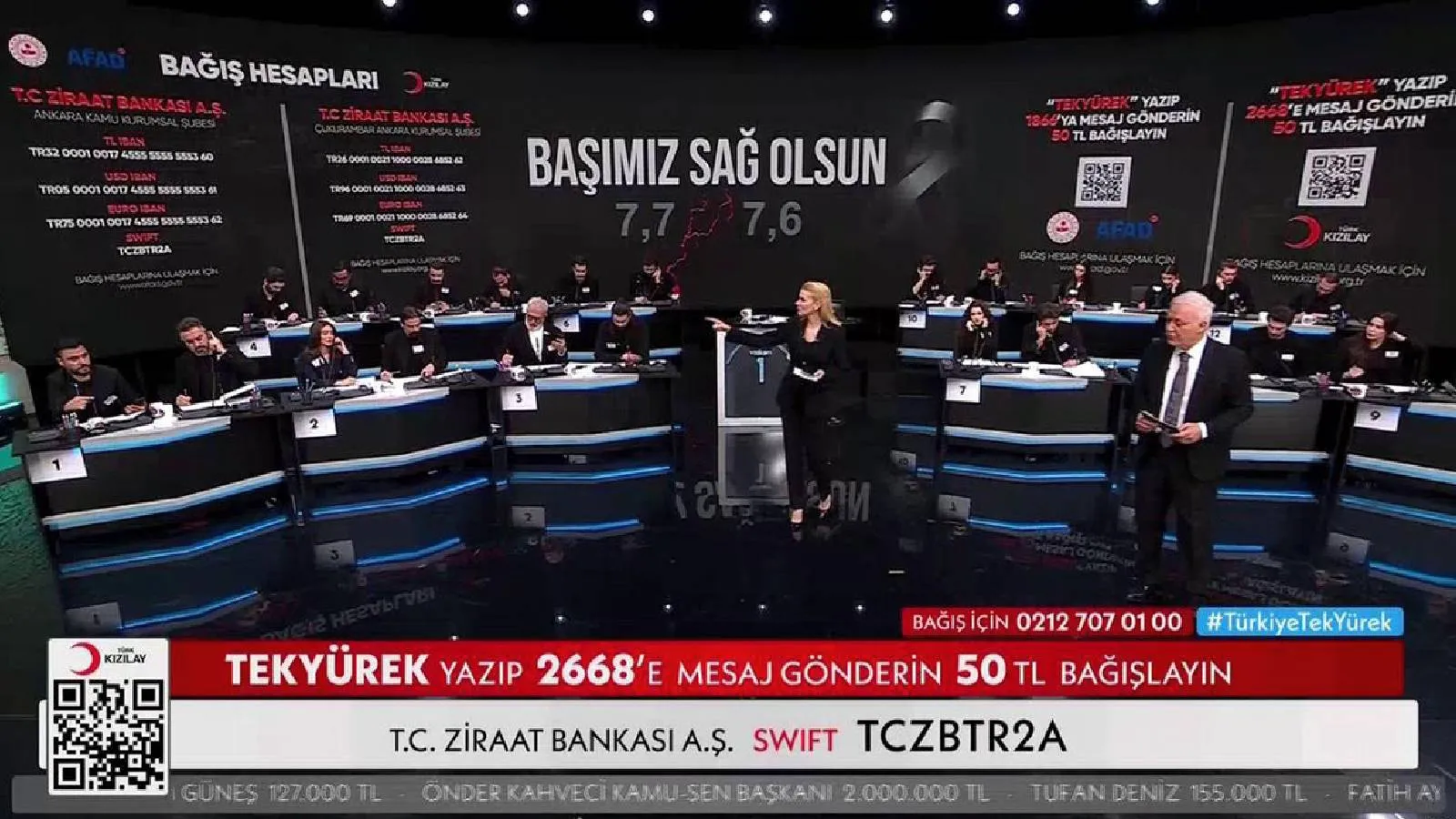 “Tek yürek Türkiye”
