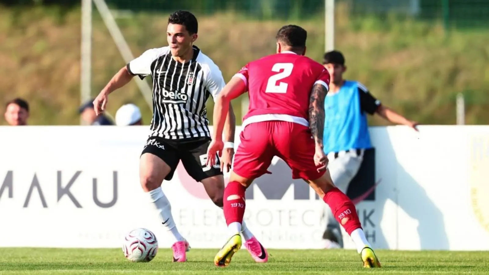Beşiktaş, hazırlık maçında Widzew Lodz'a mağlup