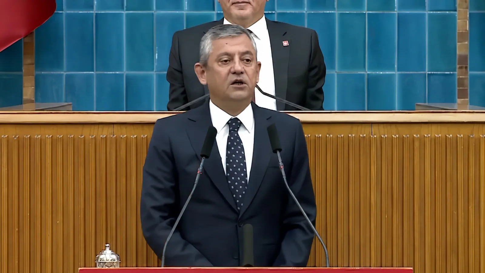 CANLI | Özgür Özel: Kürsüye vakti gelmiş bir vedanın hüznünü taşıyarak çıktım...