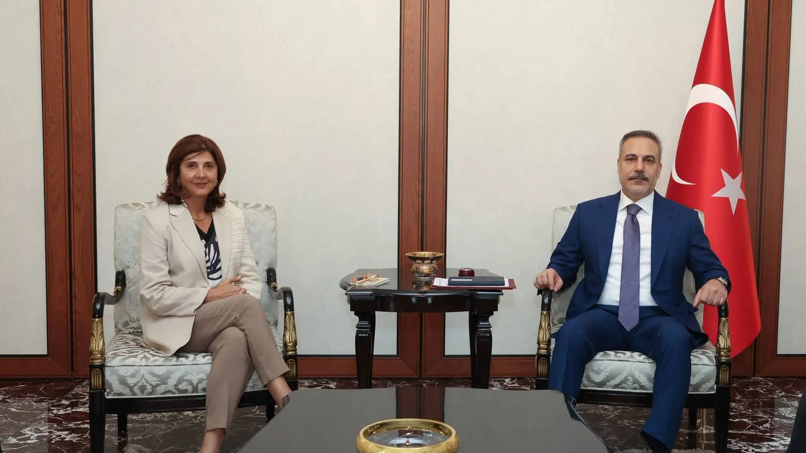 Bakan Fidan ve BM Genel Sekreteri'nin Kıbrıs Şahsi Temsilcisi Holguin görüştü: Ankara'dan "iki devlet" ve "Ada gerçekleri" vurgusu