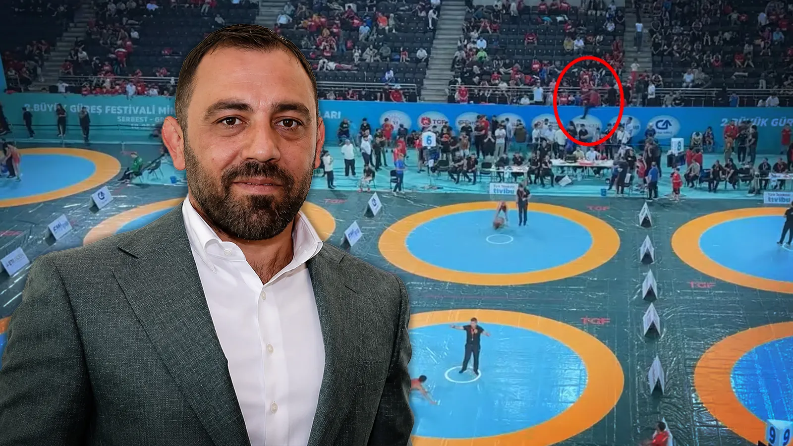Minikler Şampiyonası'nda gerginlik: Oğlunun yenilgisi sonrası Bakan Yardımcısı Yerlikaya'nın hakemlerin üzerine yürüdüğü iddia edildi