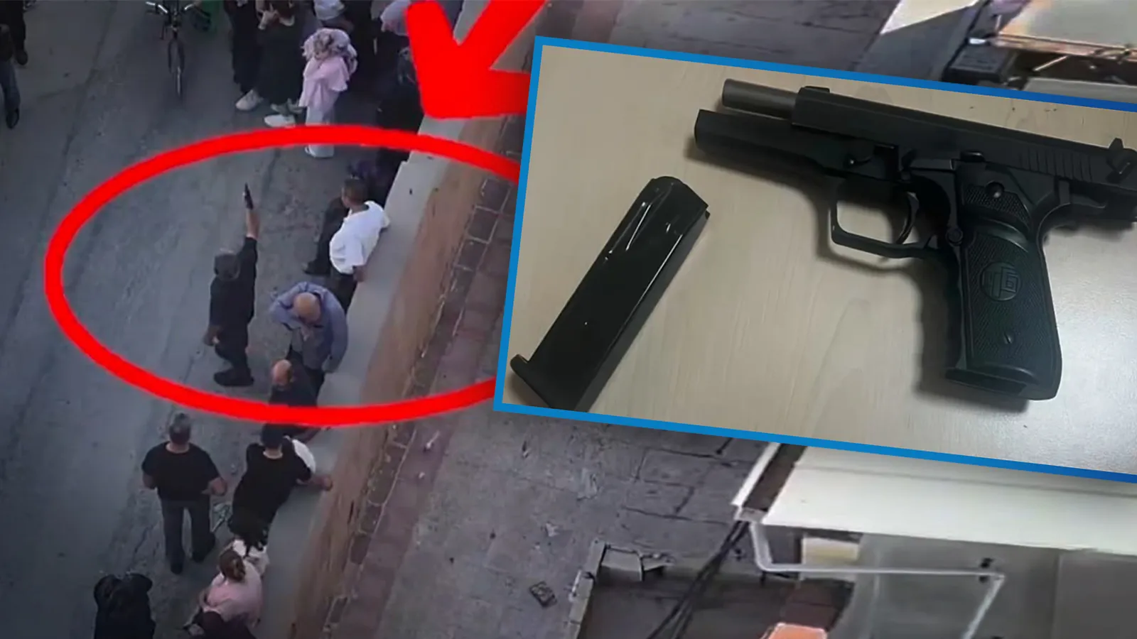 Düğünde havaya ateş açtı, dronla yakalandı