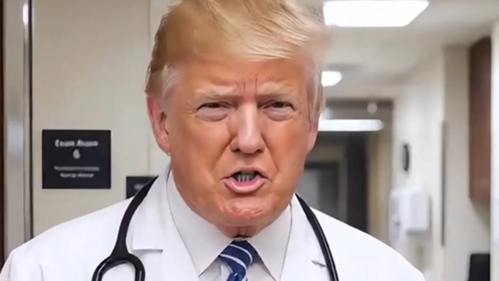 Trump bu kez de kendini "doktor" yaptı: Benim yaptığım gibi Diyet Kola için