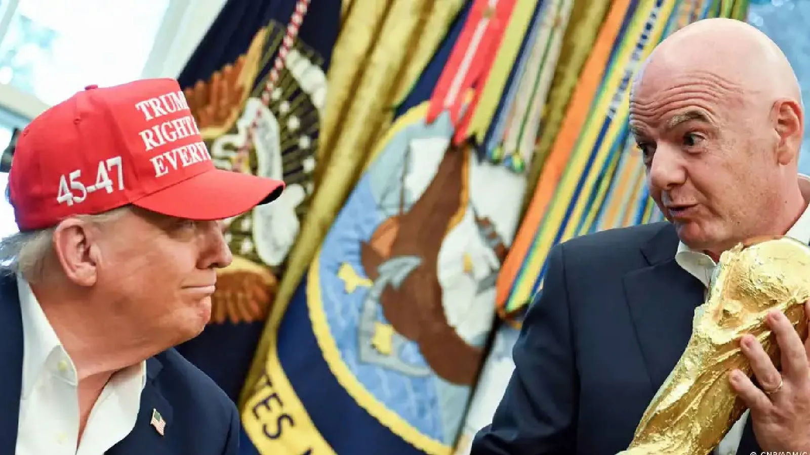 Trump'tan "kırmızı kart" açıklaması: FIFA'dan inceleme talep ettim, spordan çok iyi anlarım, o pozisyon kural ihlali bile sayılmazdı