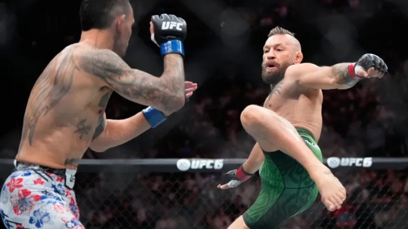 Merakla beklenen maç hayal kırıklığıyla sonlandı: Conor McGregor’ın UFC dönüşü 69 saniye sürdü!