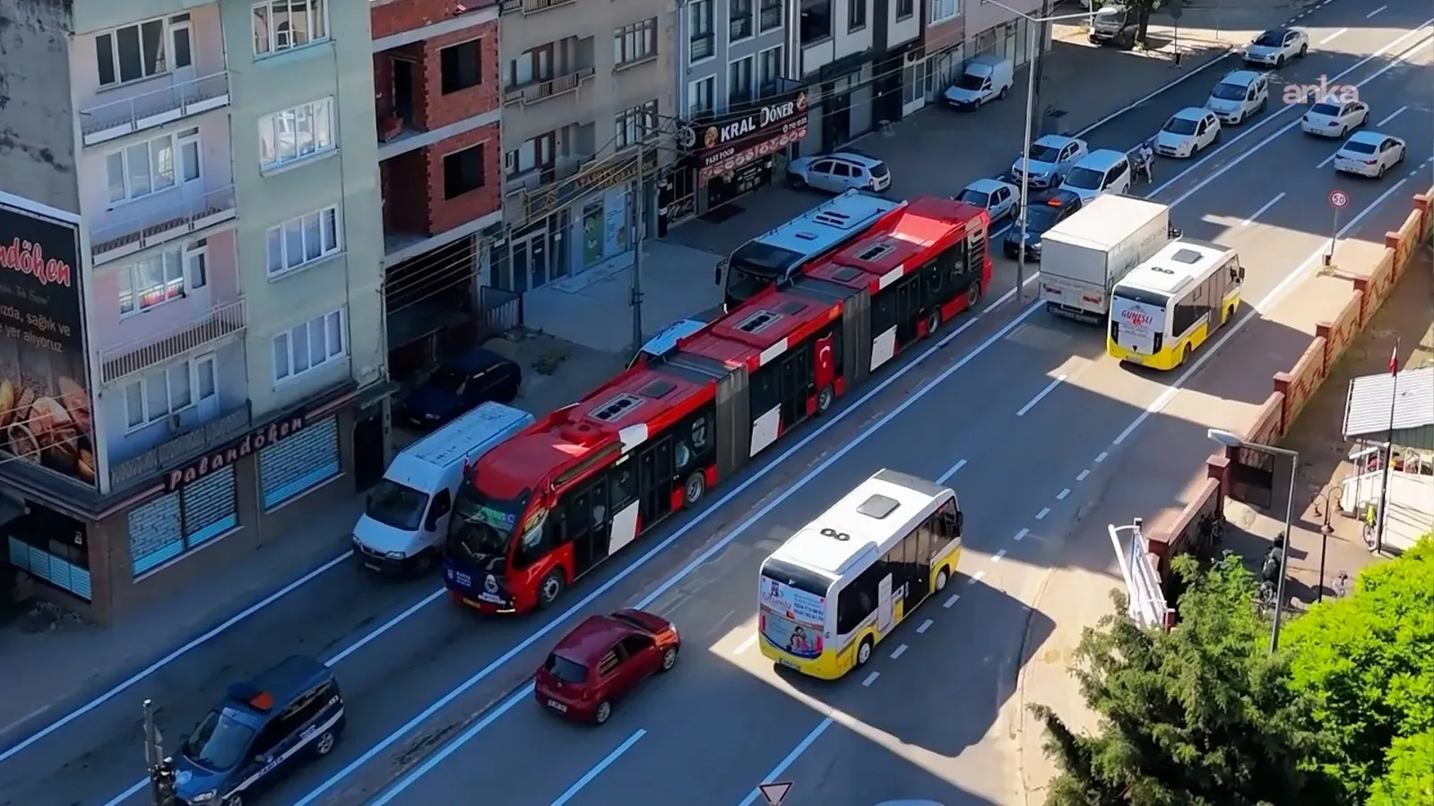Bir ile daha metrobüs hattı geliyor: İlk test sürüşü yapıldı