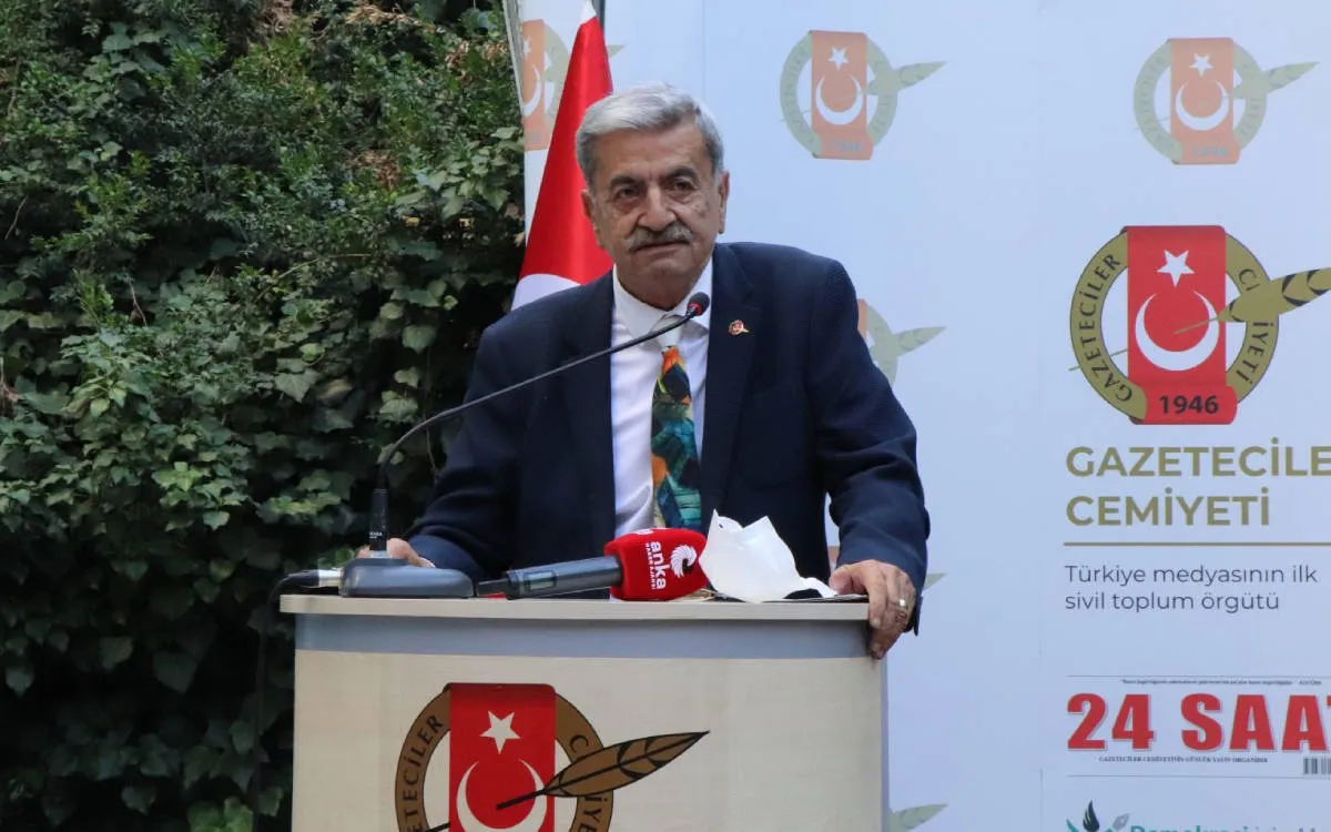Gazeteciler Cemiyeti Başkanı Bilgin'den 24 Temmuz mesajı: Basın özgürlüğü, toplumun haber alma hakkının güvencesidir