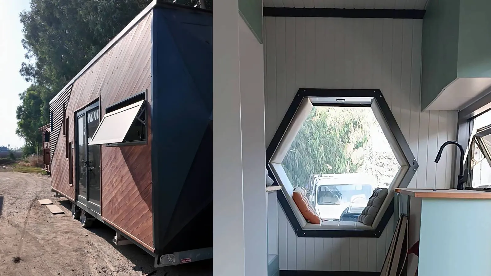 Adana'da akıl almaz hırsızlık: 'Tiny house'u çaldılar